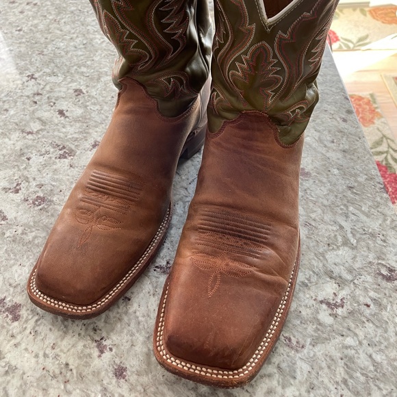 Justin Boots Other - Men’s Justin western boots square toe sz 13D